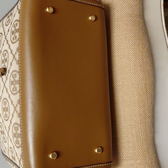 Tory Burch T Mongram Jacquard Tote - Picture 2 of 12